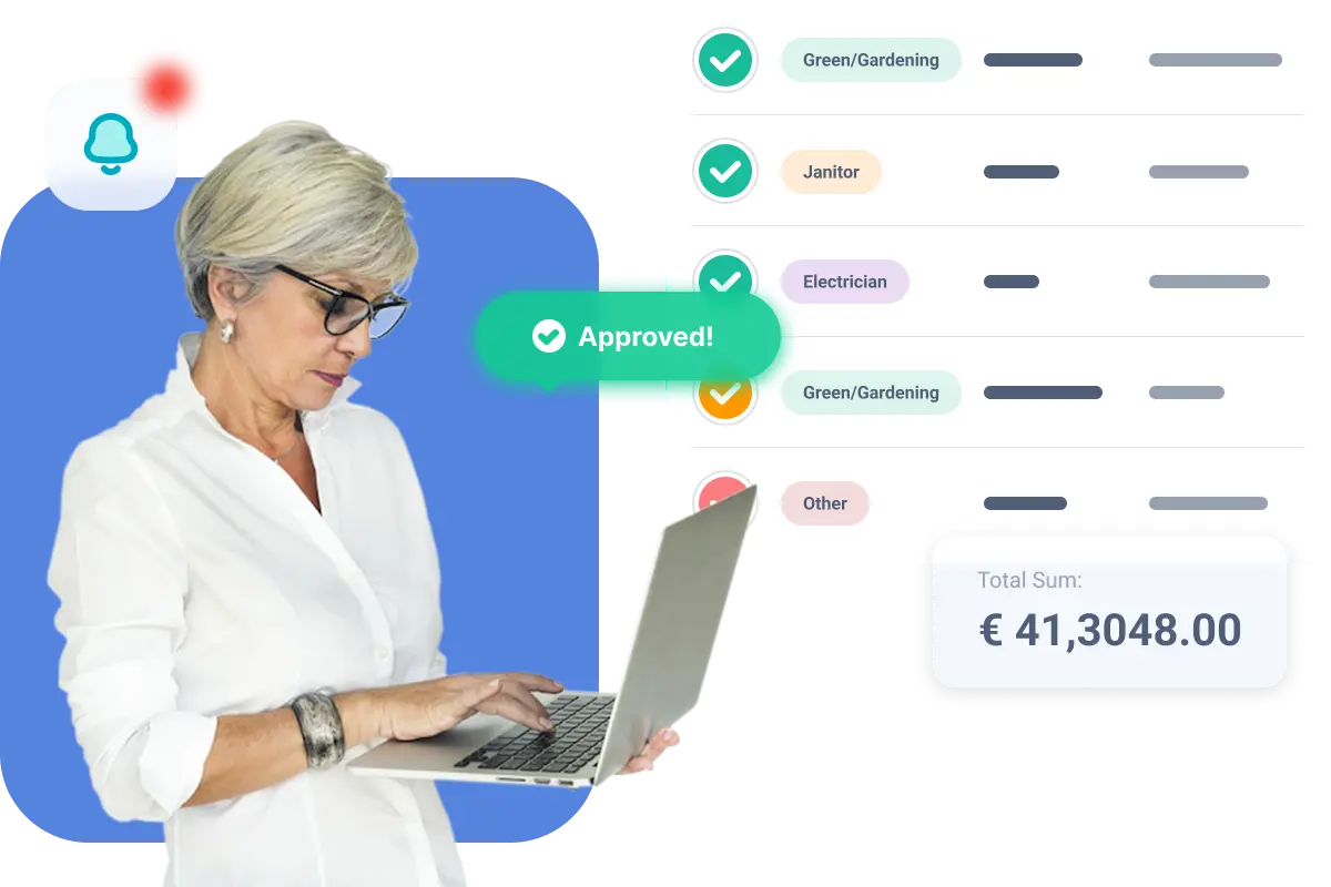 Tilbud og kontrakter i AppsCo — et tilbud godkendes og bliver til en kontrakt